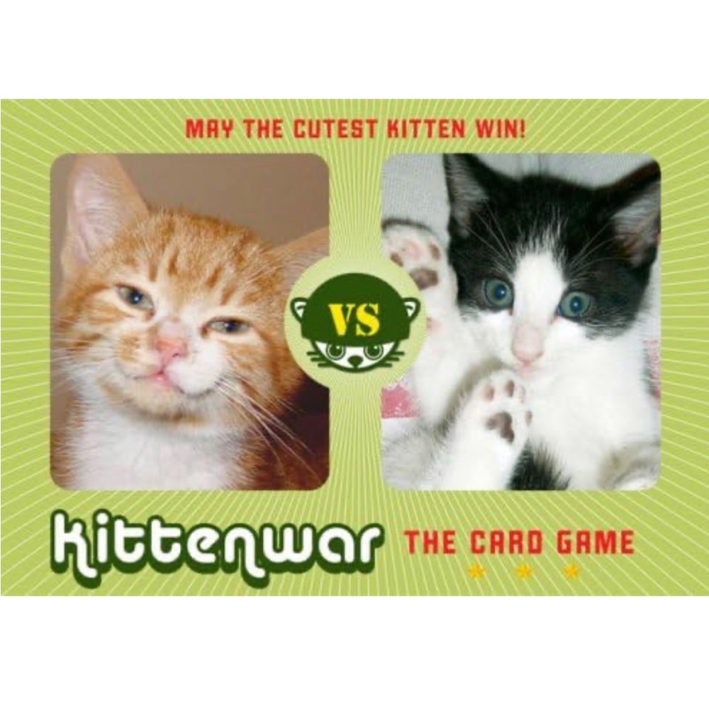 Kittenwar The Card Game : May The Cutest Kitten Win